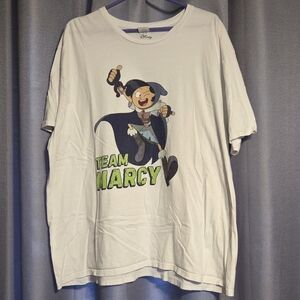 Disney Men's White Team Marcy Graphic Tee